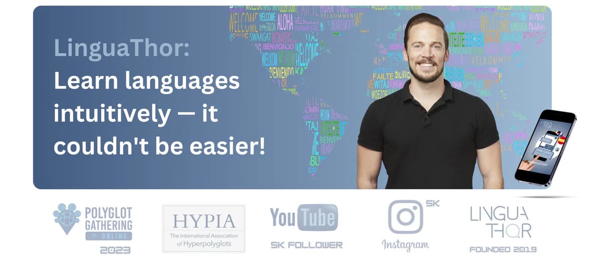 LinguaThor English learning dashboard